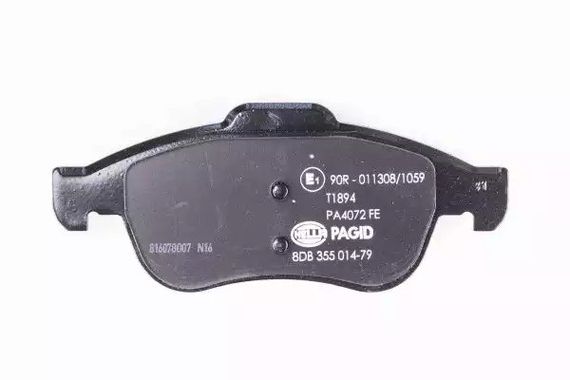 Колодки передні гальмівні Kaptur 2.0 2013, Duster 2011, HELLA PAGID (8DB355014791) | Зображення 4