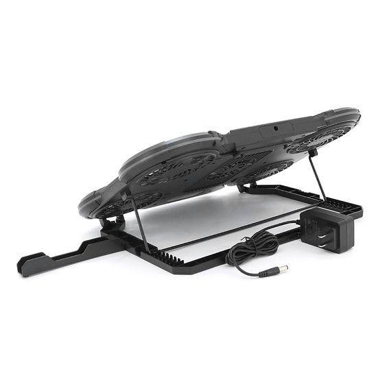 Подставка под ноутбук IceCoorel Q5, до17", fan2-100x15/2-80x15мм, 410x285x35mm | Зображення 2