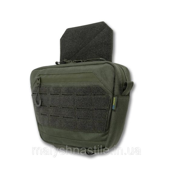 Сумка-напашник XL з балістичним пакетом 1 клас захисту Kiborg GU Сordura Khaki | Зображення 1