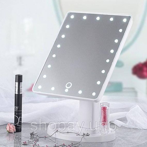 Дзеркало з LED підсвічуванням для макіяжу Magic MakeUp Mirror | Зображення 1