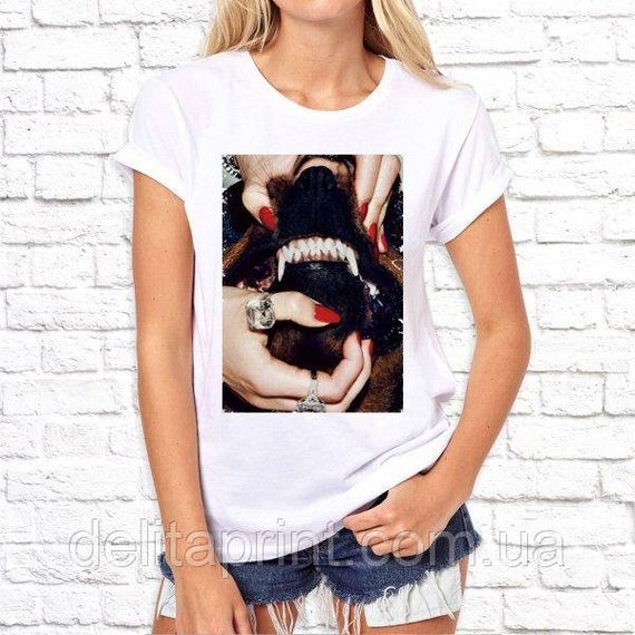 Футболка з принтом SWAG-014