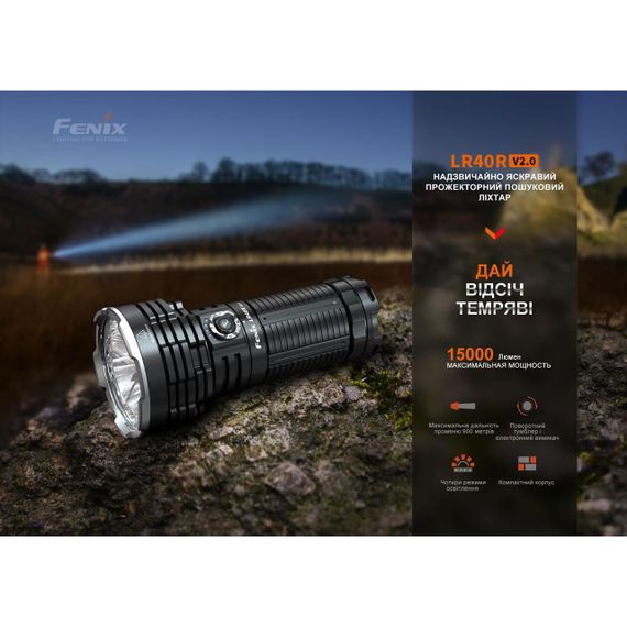 Ліхтар ручний Fenix LR40R V2.0 | Зображення 6