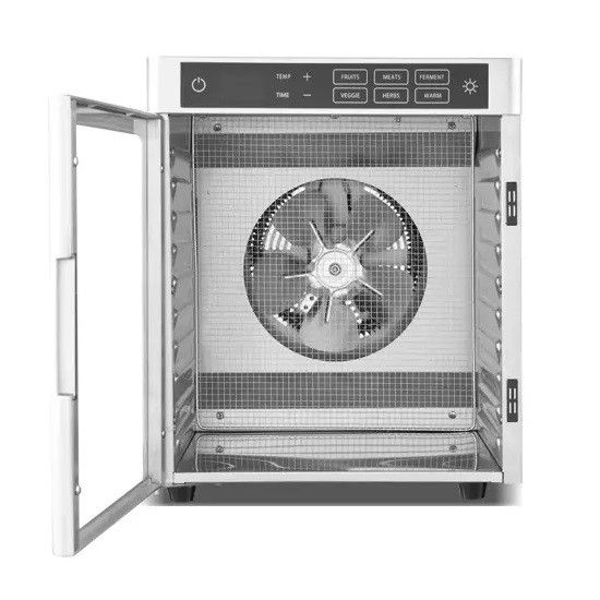 Дегидратор бытовой Tekhniko DH-10F-SS нержавеющая сталь (10 лотков 30*28 см) | Зображення 2