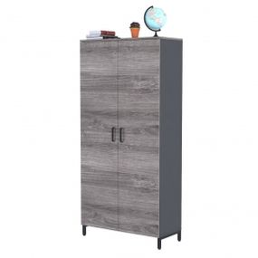 Шкаф офисный Loft Design LT-900-1900 антрацитдуб палена