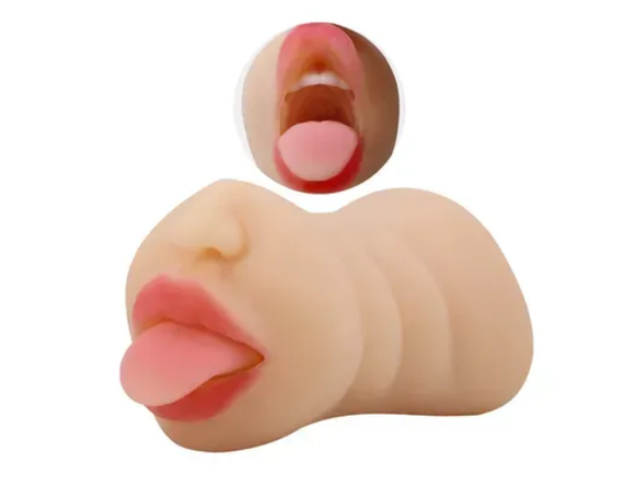 Мастурбатор c двумя входами Crazy Bull - Sarah soft skin, BM-009240N sexstyle | Зображення 5