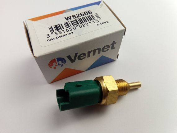 Датчик температури охолоджувальної рідини PEUGEOT/CITROEN, VERNET (WS2606) (1338.88)