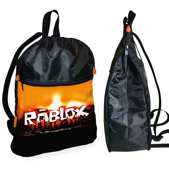 Шкільний рюкзак дитячий Роблокс / Roblox + Сумка для взуття спортивної форми рюкзак-мішок хлопчикові (01819) | Зображення 1