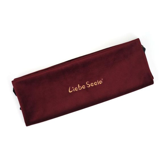 Бархатный мешочек для хранения игрушек Liebe Seele Wine Red Large Storage Bag Oblong, 34х45 см Sex Aura | Зображення 1
