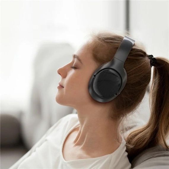 Бездротові навушники ACEFAST H5 active noise cancelling wireless headset Black | Зображення 5