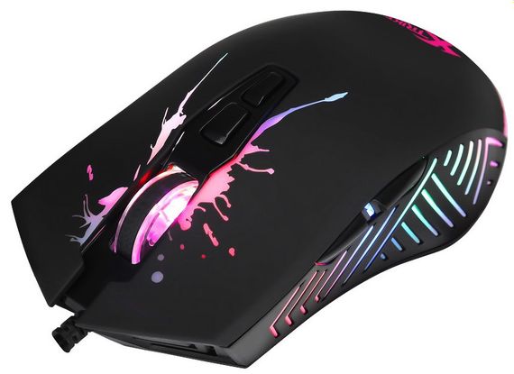 Игровая мышь компьютерная XTRIKE ME GM-215 для геймеров с RGB подсветкой | Зображення 2