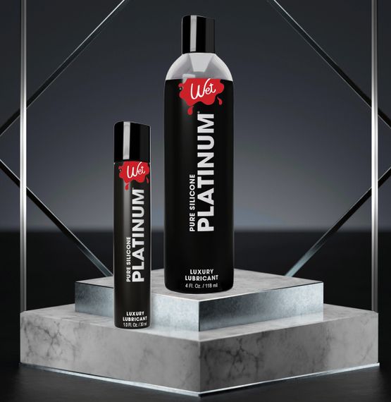 Лубрикант на силіконовій основі WET PLATINUM, 236 мл Sex Aura | Зображення 5