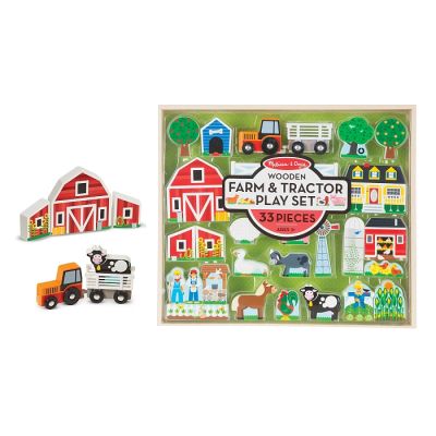 Ігровий набір Melissa&amp;Doug дерев&apos;яний &quot;Ферма і трактор&quot; (MD14800) | Зображення 2