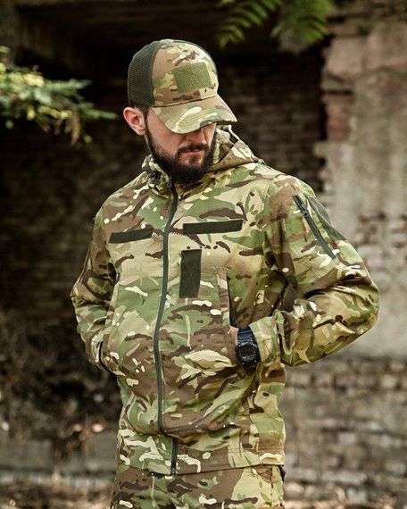 Тактична куртка field мультикам