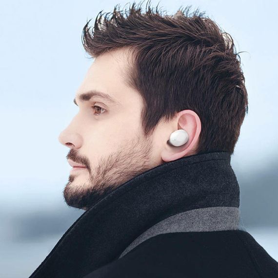 Бездротові навушники HOCO EQ3 Smart true wireless BT headset White | Зображення 2