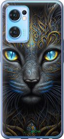 Чохол на Oppo Reno7 5G Кішка "5548u-2669-2448"
