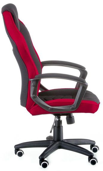 Геймерське крісло Riko black/red, колір чорно-червоне, оббивка-тканина | Зображення 8