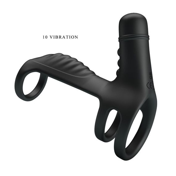 Фіксатор для пеніса PRETTY LOVE – VIBRATING PENIS SLING Sex Aura | Зображення 5