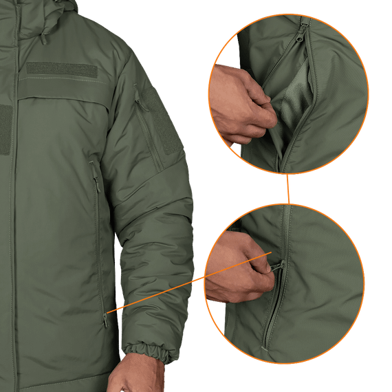 Зимова куртка Patrol System 3.0 Nylon Taslan Олива (7304), L | Зображення 9