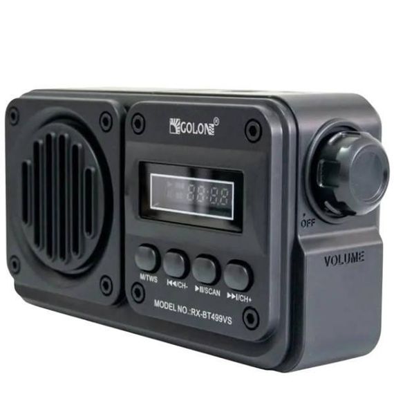 Радиоприемник аккумуляторный Golon Rx 499 VS Черный