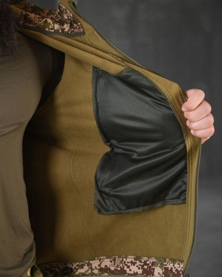 Весняна тактична куртка софтшел masad хижак ВТ6705 | Зображення 8