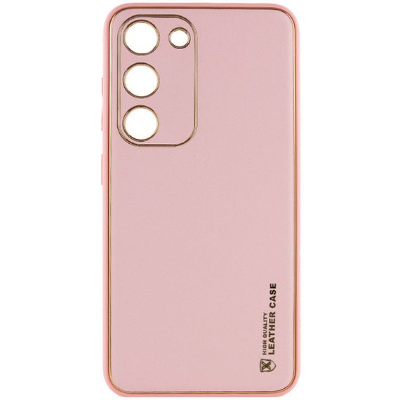 Шкіряний чохол Xshield для Samsung Galaxy S23+, Рожевий