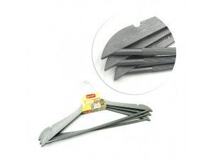 Набір вішалок для одягу 3шт сірий Wooden Design Виланд