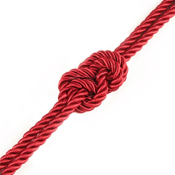 Мотузка - Rebellion Reign Red Bondage Rope, 10 м | Зображення 5