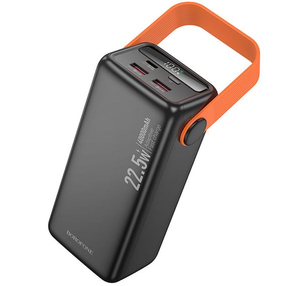 Портативний ЗП Power Bank Borofone BJ66 Magnifico 22.5W+PD20W 40000 mAh Black | Зображення 2