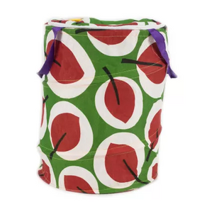 Корзина для игрушек M3732 диаметр 30 см, высота 38 см, крыш-застеж-мол, 2 ручки M3732-2