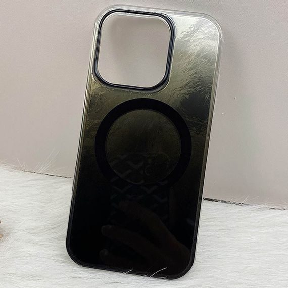 Чохол TPU Shiny Mountain (MagFit) для Apple iPhone 15 Pro Max (6.7") Black | Зображення 1