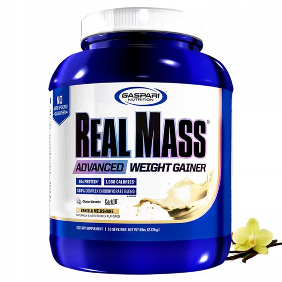 Гейнер Gaspari Nutrition Real mass 2270 g (Vanilla)