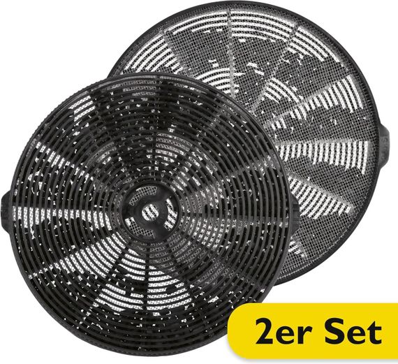 Набір вугільних фільтрів Bomann KF 574 для витяжок DU 7604 G, DU 7606 G, DU 7606.1 G, 2 шт.