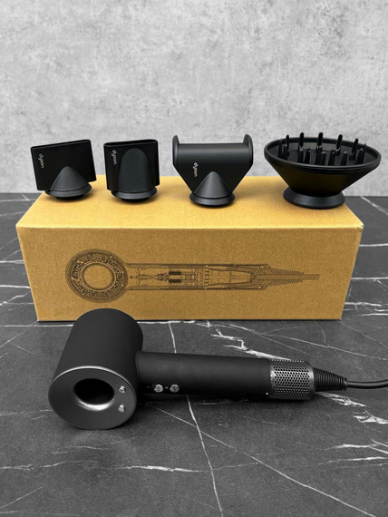Фен 4в1 Dyson Supersonic Limited Edition для укладання волосся, Фен Dyson Premium   знижка | Зображення 4