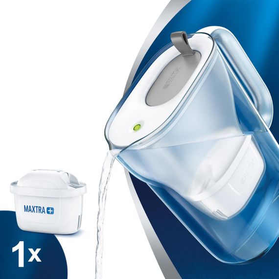 Фільтр-глечик Brita  Style LED 2.4 л (1.4 л очищеної води), сірий (1039278) | Зображення 8