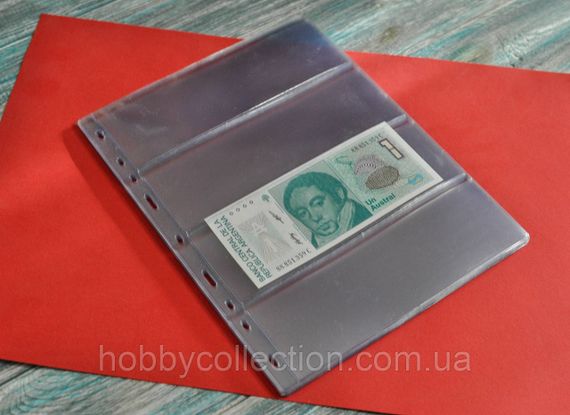 Лист для банкнот (бон) – 200*255 мм (Optima) C4 (на 4 бони) | Зображення 2