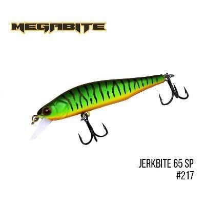 Воблер Megabite  Jerkbite 65 SP (65 mm, 5.9 g, 1.0 m) (217)
