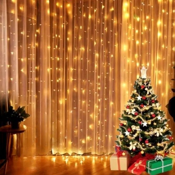 Гірлянда-штора теплий білий 200 LED XPRO 3x2м (46832-_276) | Зображення 3