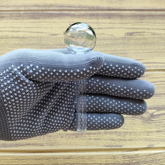 Стеклянная трубка Tigris Oil Teal | Зображення 2