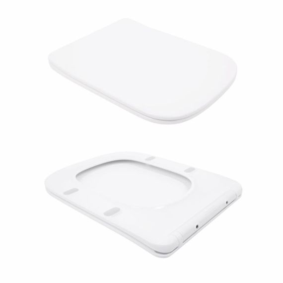 Унитаз подвесной Qtap Tern Ultra Quiet безободковый с сиденьем Soft-close WHITE QT17332303AW | Зображення 7