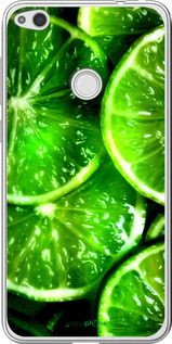 Чохол на Huawei P8 Lite (2017) Зелені часточки лимона "852t-777-2448"