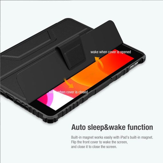 Чохол-книжка Nillkin Bumper Pro для Apple iPad 10.2" (2019) (2020) (2021) Black | Зображення 5