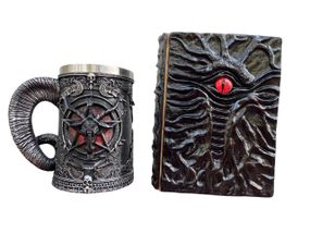 Подарунковий набір Кухоль 3D Стародавні Боги та Блокнот 3D «Книга, що дивиться у відповідь»