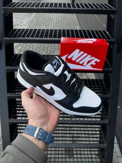 Кросівки Nike SB Dunk (white & black) | Зображення 4
