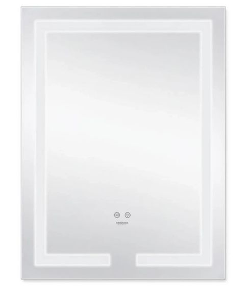 Дзеркало Kroner KRM Spiegel VR1 - 5080 з LED-підсвічуванням та антизапітнінням (CV030039) | Зображення 6