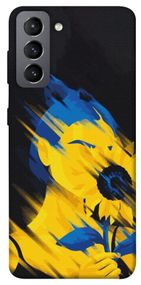 Чохол IBANAN Патріотичний 8 для Samsung Galaxy S21 FE