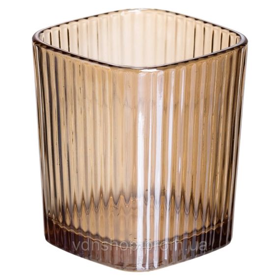 Набір склянок 6 (шт) 250 (мл) для лимонадів, соку, води, коктейлів Коричневий HP-19-AY-5 | Зображення 1