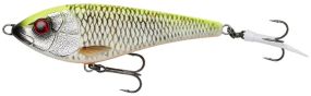 Воблер Savage Gear Deviator Swim SS 125mm 50.0g Lemon Roach Воблер для рыбалки Джерк воблер