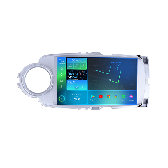 Штатна магнітола Torssen 2K Toyota Yaris (P130) (2011-2013) F9432 4G Carplay DSP | Зображення 1