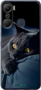 Чохол на Infinix Hot 12 Pro Димчастий кіт "825u-2868-2448"