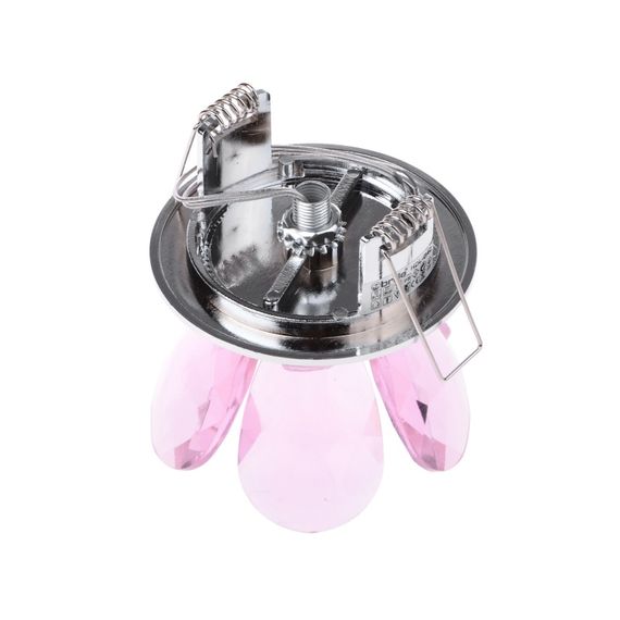 Светильник точечный декоративный HDL-G40 CHR/PINK | Зображення 2